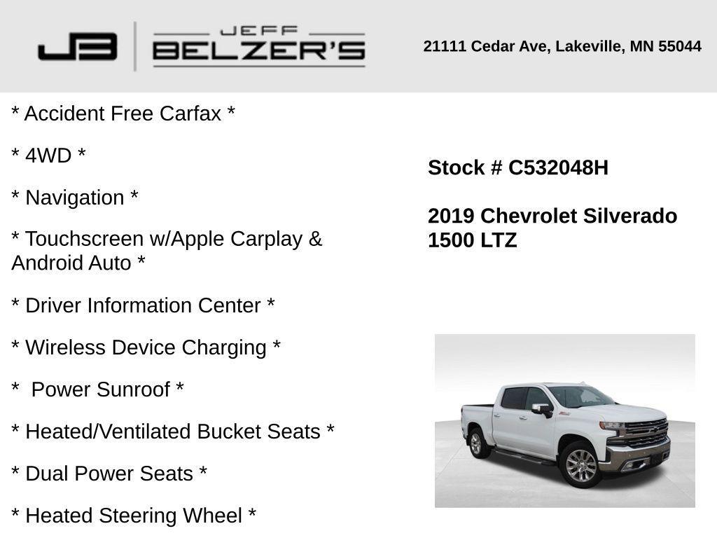 used 2019 Chevrolet Silverado 1500 car, priced at $28,774