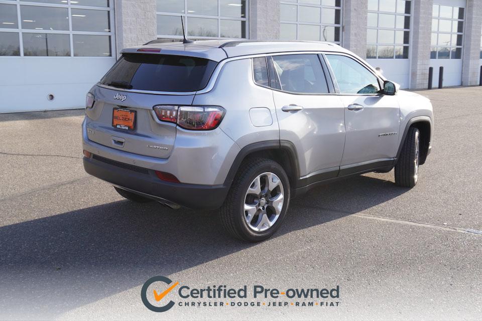 used 2021 Jeep Compass car, priced at $19,669