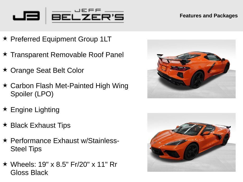 new 2026 Chevrolet Corvette car, priced at $73,599