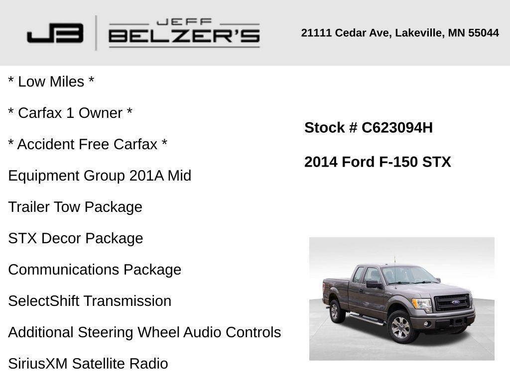 used 2014 Ford F-150 car, priced at $16,987