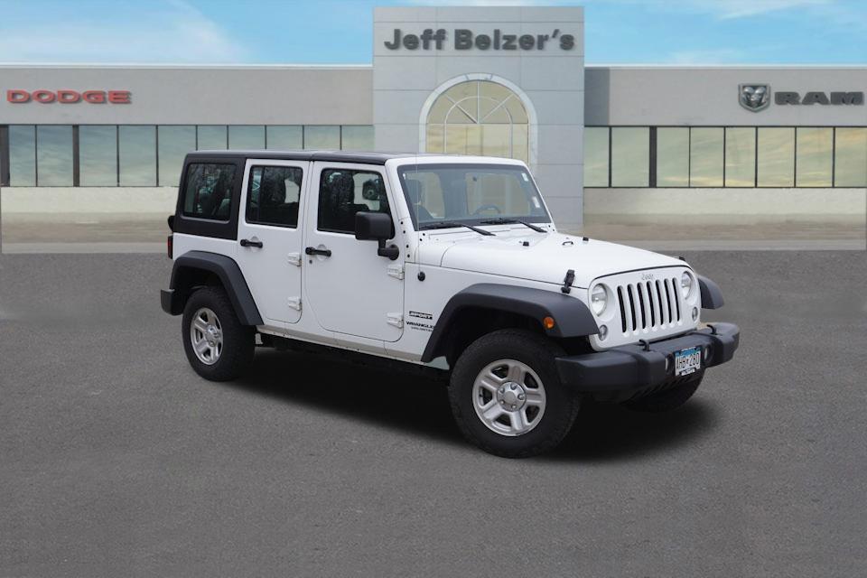 used 2017 Jeep Wrangler Unlimited car, priced at $19,440