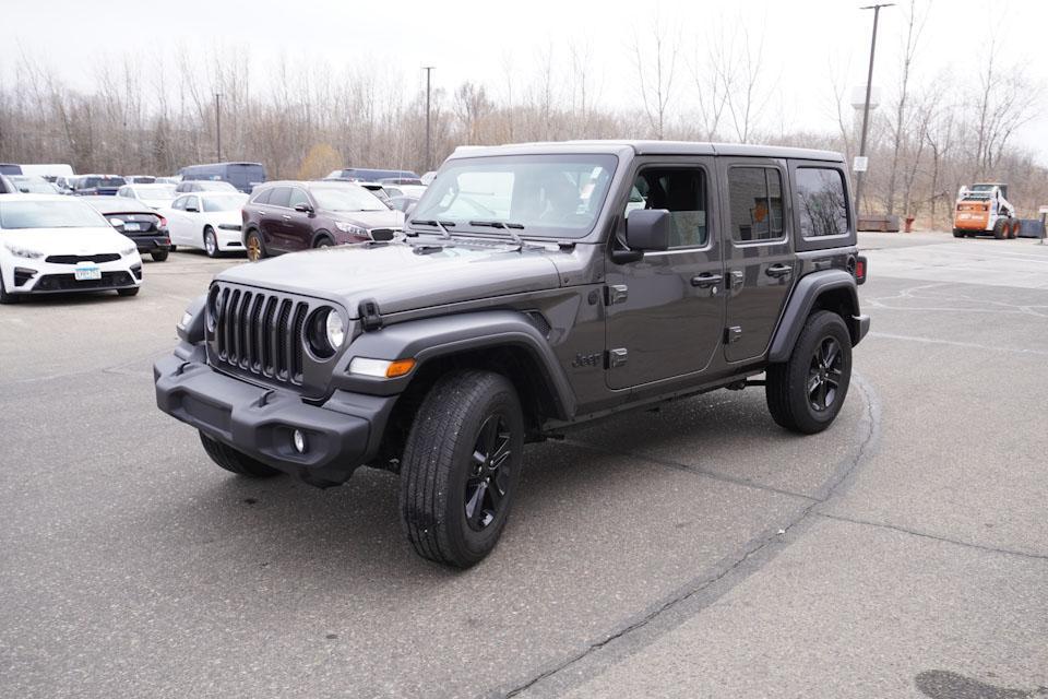 used 2022 Jeep Wrangler Unlimited car, priced at $35,000
