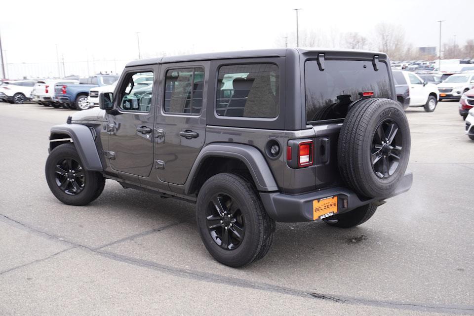 used 2022 Jeep Wrangler Unlimited car, priced at $35,000