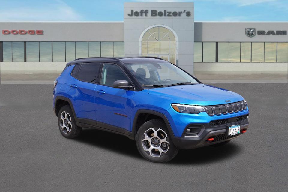 used 2022 Jeep Compass car, priced at $27,750
