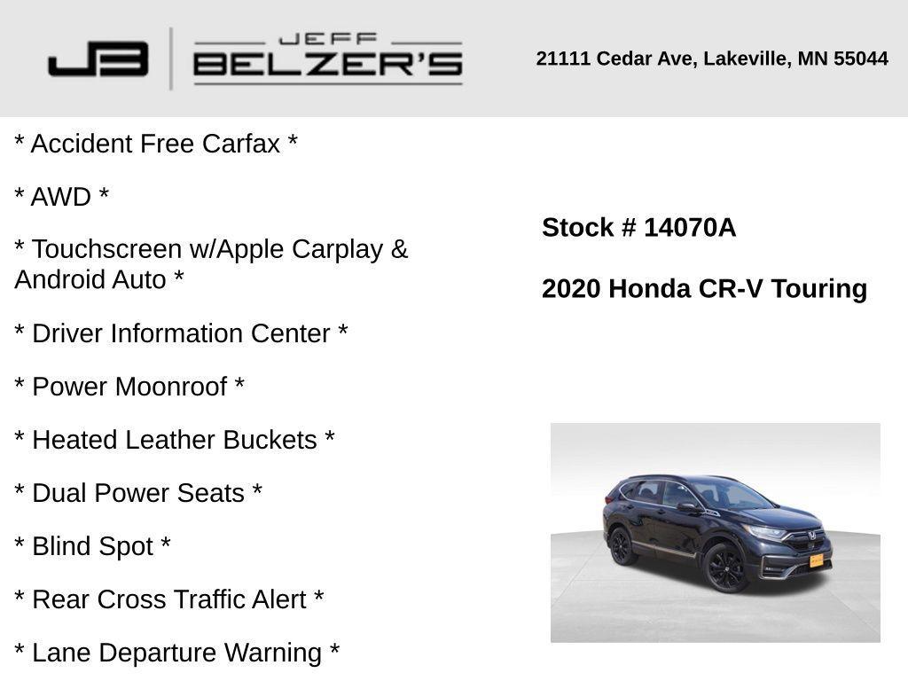 used 2020 Honda CR-V car, priced at $28,196