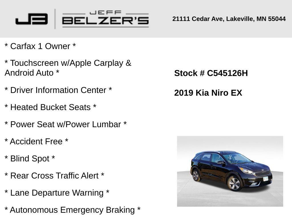 used 2019 Kia Niro car, priced at $20,985