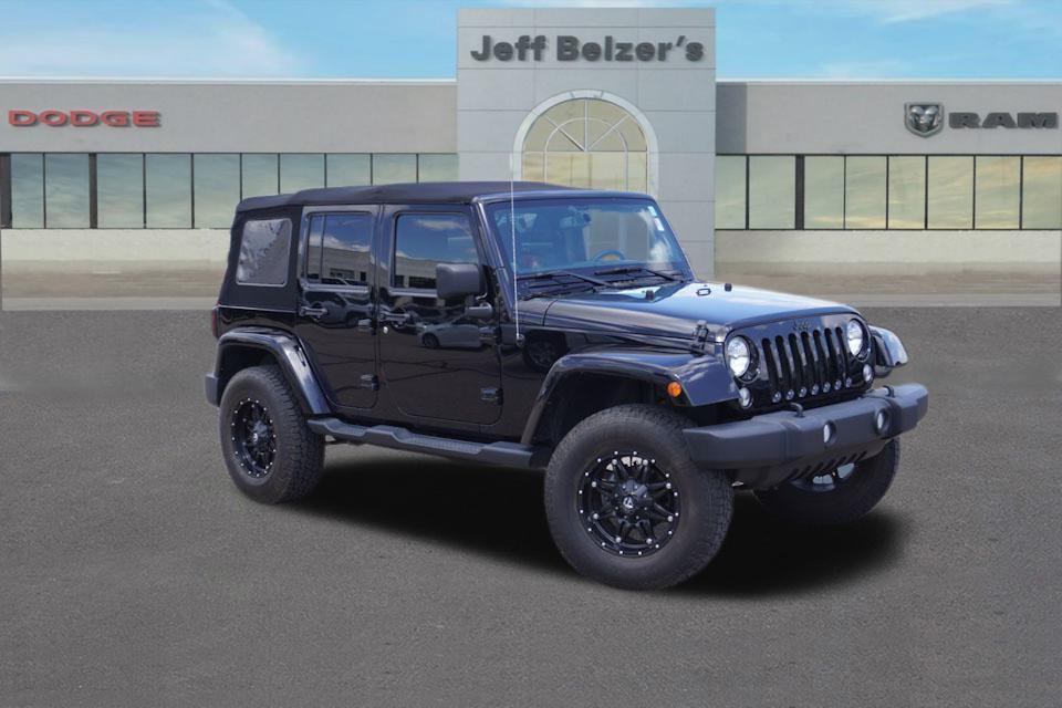 used 2014 Jeep Wrangler Unlimited car, priced at $22,836