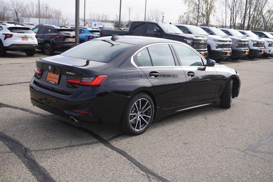 used 2021 BMW 330 car, priced at $27,675