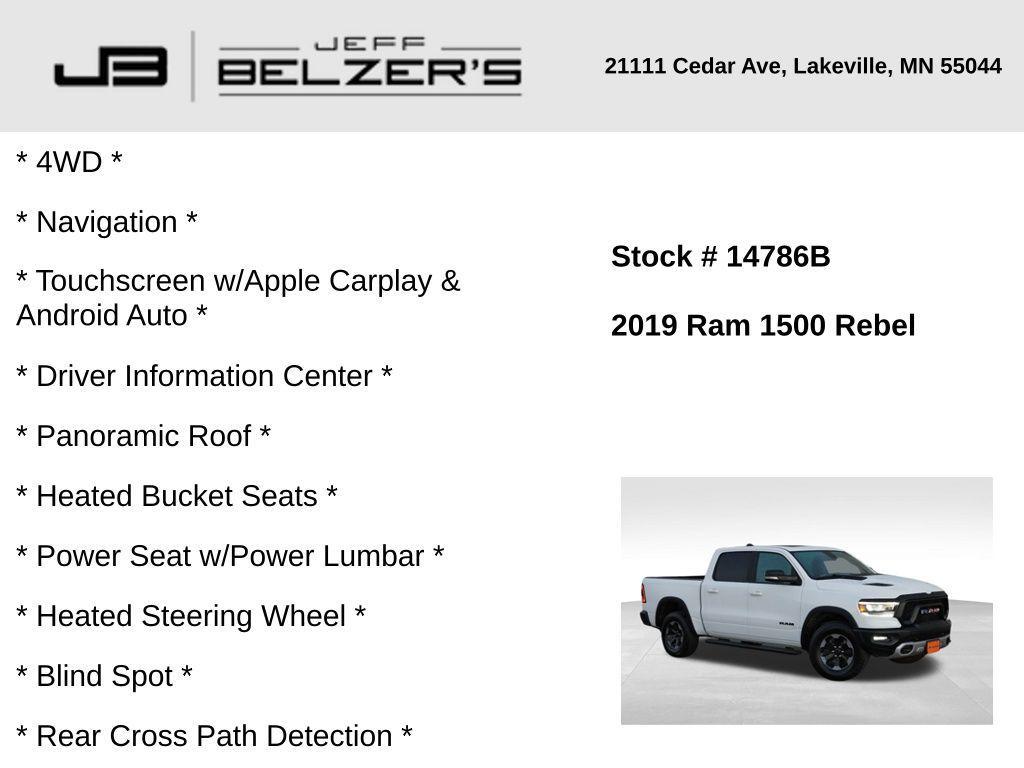 used 2019 Ram 1500 car, priced at $25,998