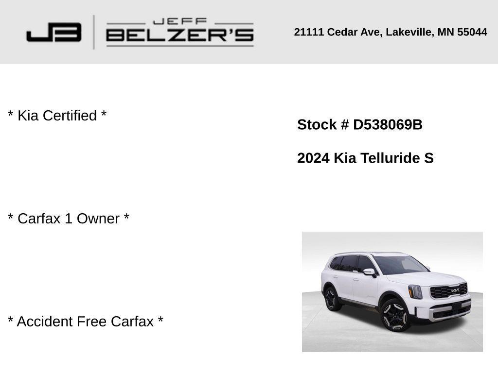 used 2024 Kia Telluride car, priced at $35,443