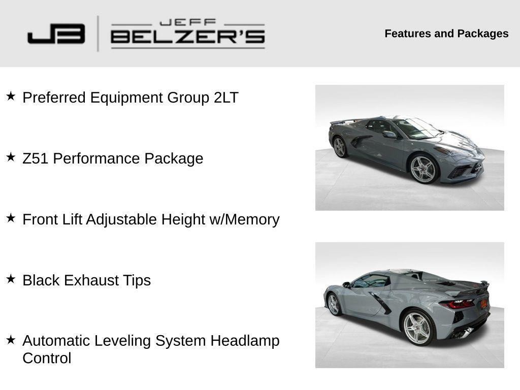 new 2025 Chevrolet Corvette car, priced at $85,515