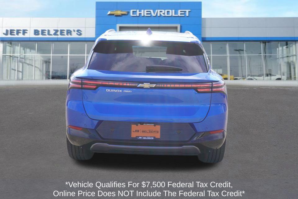 new 2025 Chevrolet Equinox EV car, priced at $45,590