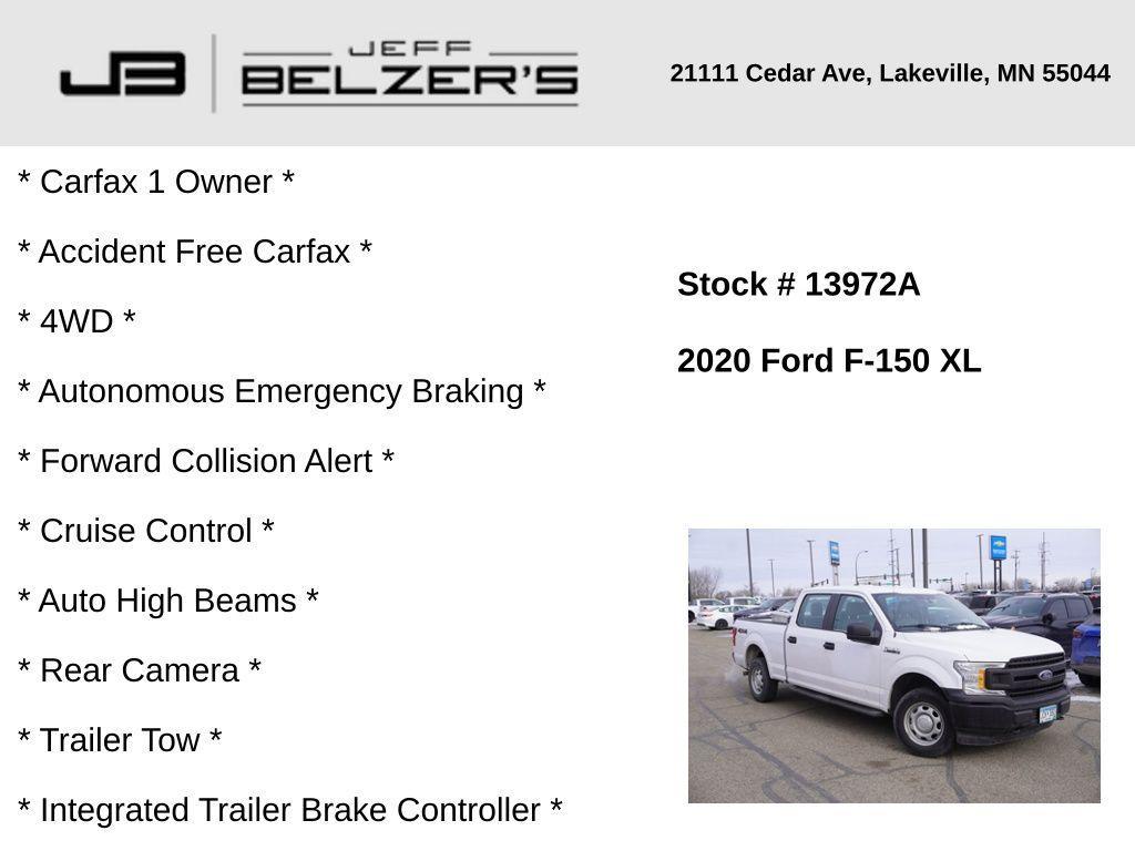 used 2020 Ford F-150 car, priced at $31,889