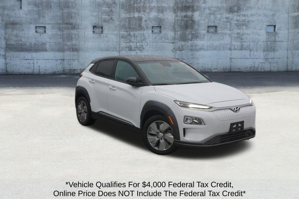 used 2021 Hyundai Kona EV car, priced at $22,945