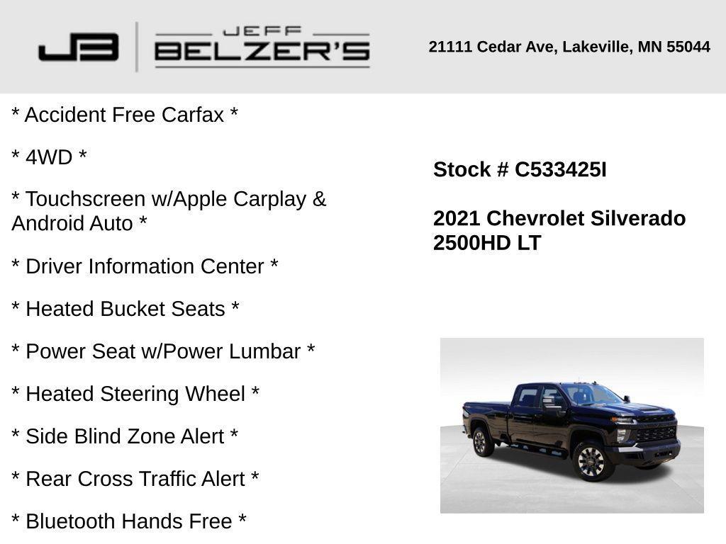 used 2021 Chevrolet Silverado 2500 car, priced at $40,642