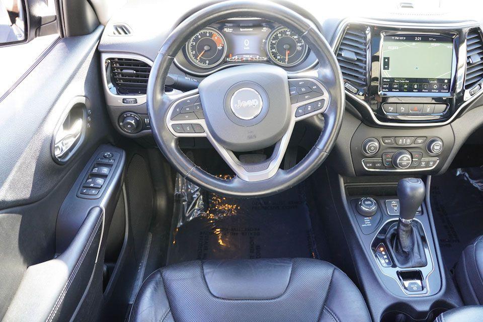 used 2021 Jeep Cherokee car, priced at $19,744