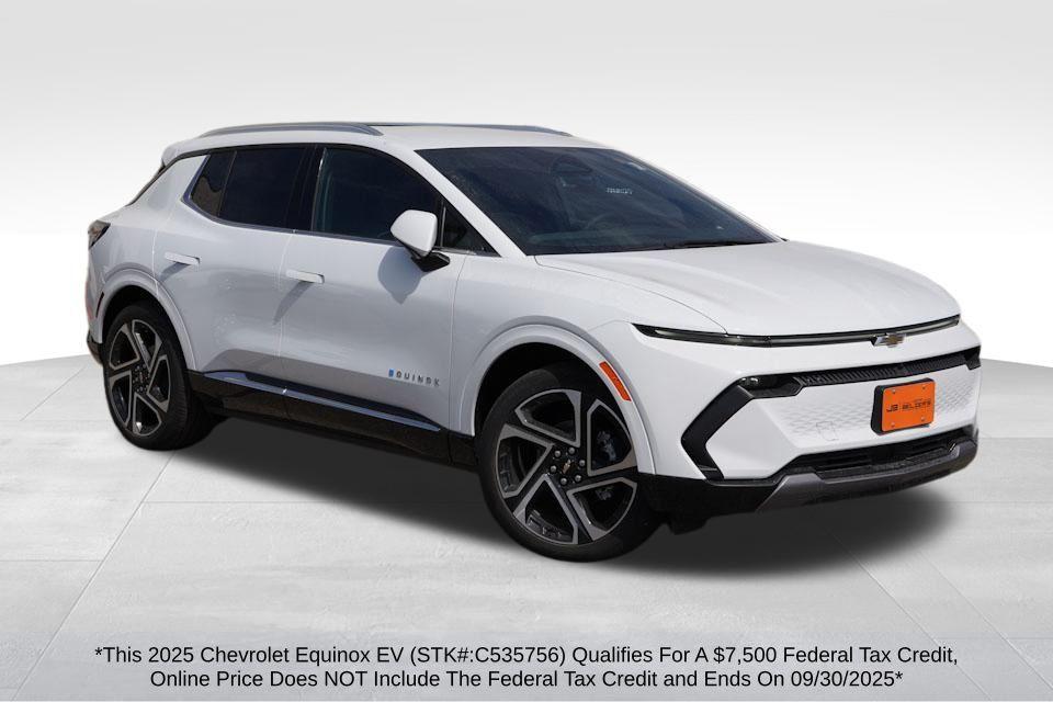 new 2025 Chevrolet Equinox EV car, priced at $40,990
