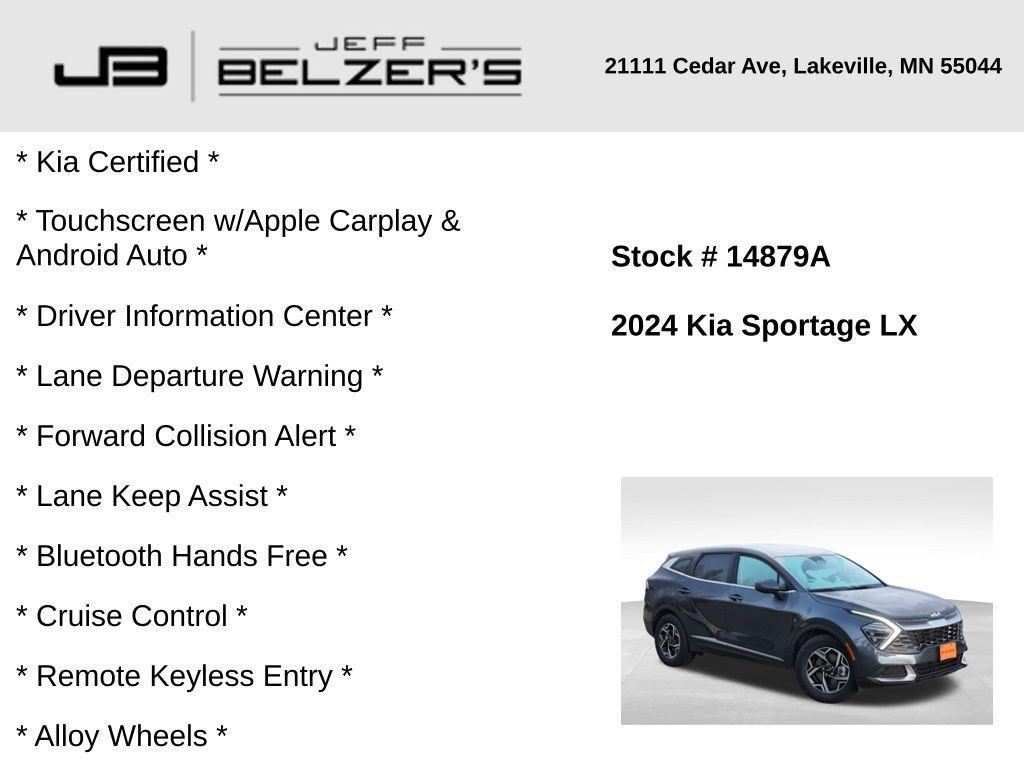 used 2024 Kia Sportage car, priced at $21,676