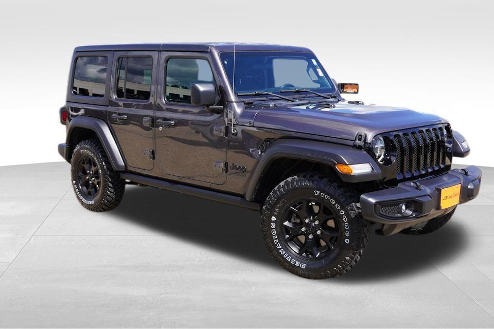 used 2021 Jeep Wrangler Unlimited car, priced at $31,571