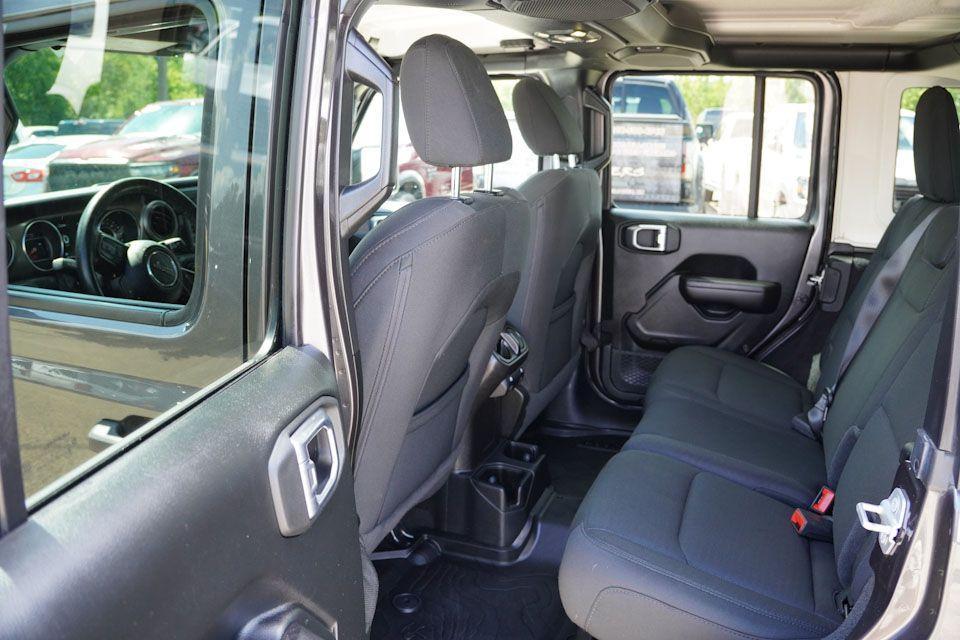 used 2021 Jeep Wrangler Unlimited car, priced at $31,571