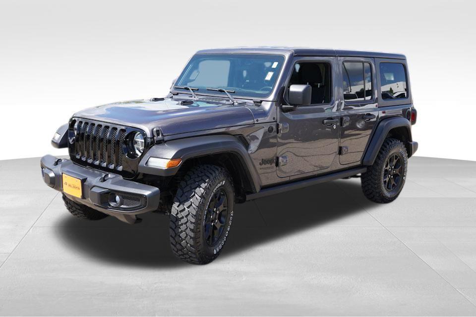 used 2021 Jeep Wrangler Unlimited car, priced at $31,571
