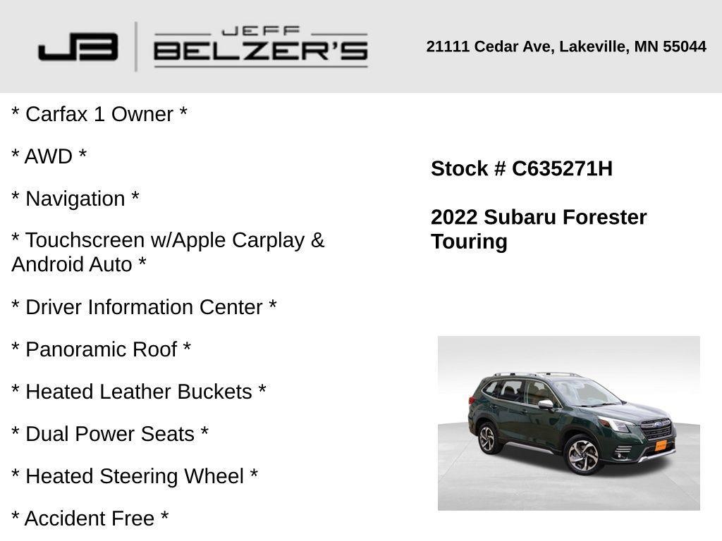 used 2022 Subaru Forester car, priced at $28,448