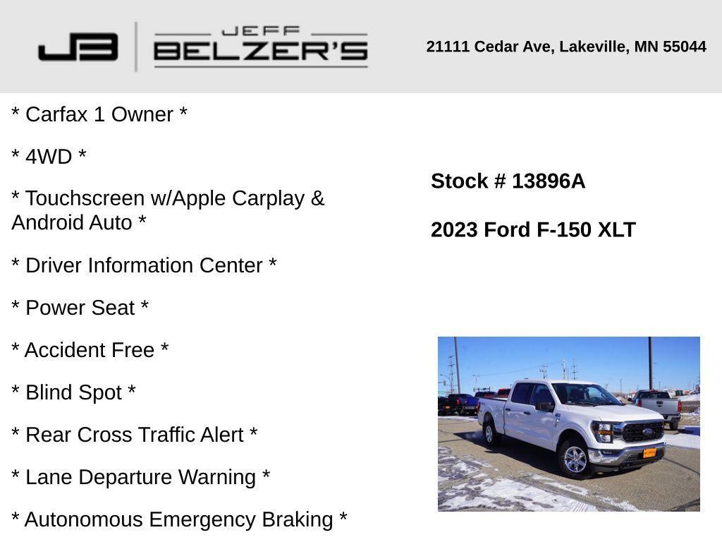 used 2023 Ford F-150 car, priced at $27,747