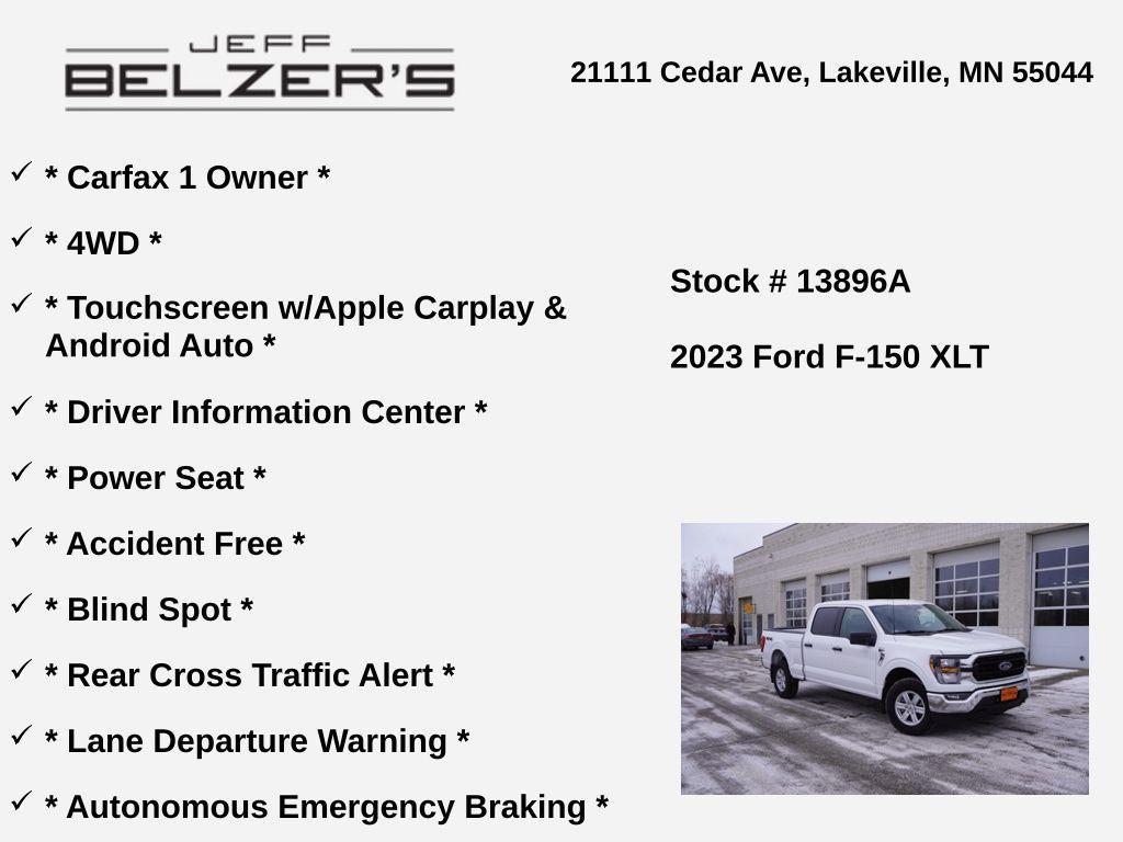 used 2023 Ford F-150 car, priced at $29,787