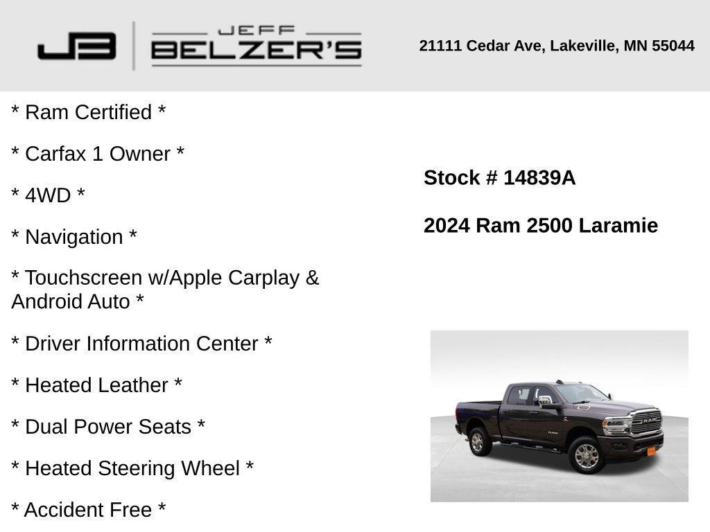 used 2024 Ram 2500 car, priced at $50,977