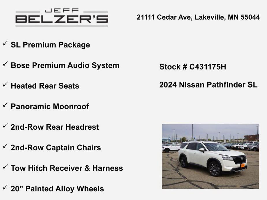 used 2024 Nissan Pathfinder car, priced at $40,887