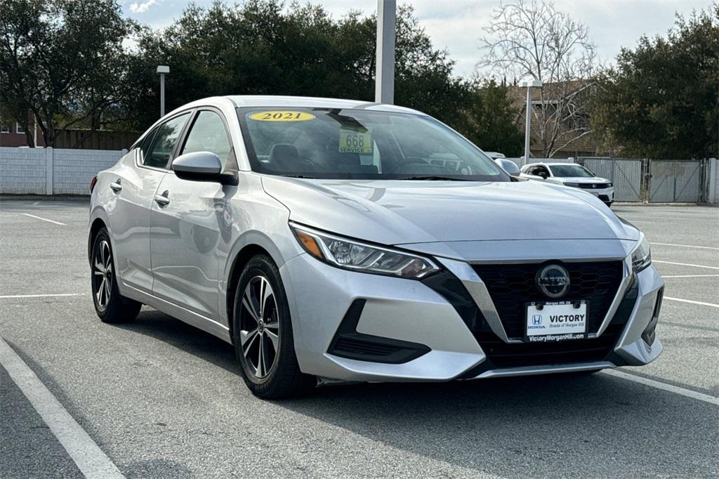 used 2021 Nissan Sentra car, priced at $16,408