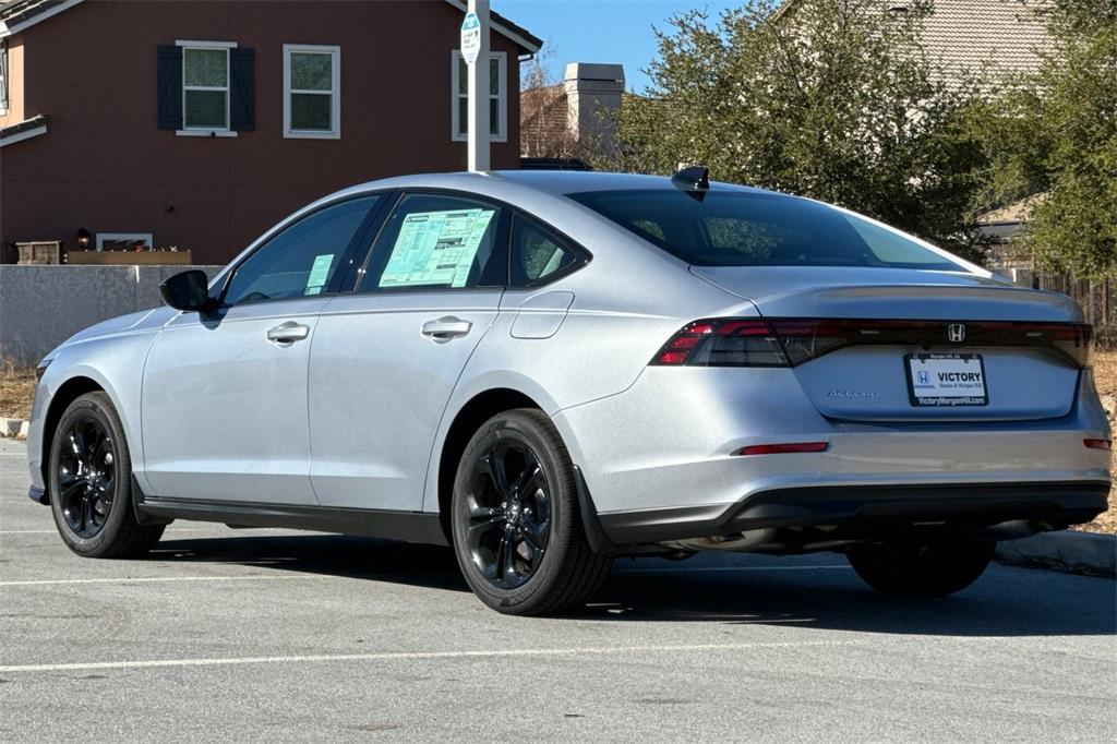 new 2025 Honda Accord car, priced at $31,755