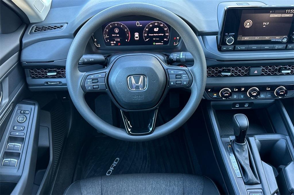 new 2025 Honda Accord car, priced at $31,755