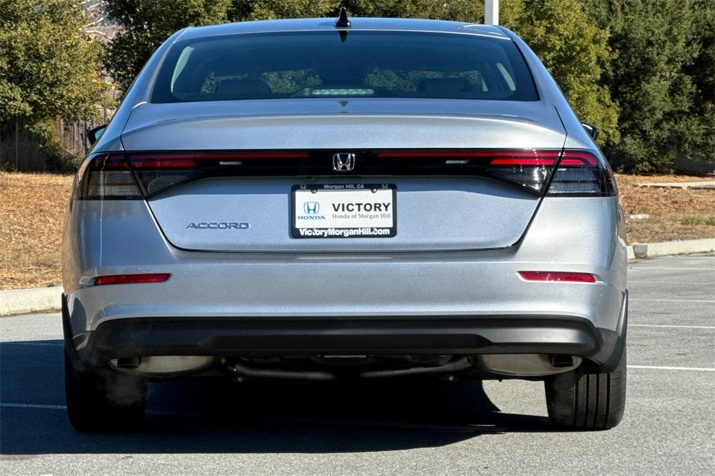new 2025 Honda Accord car, priced at $31,755