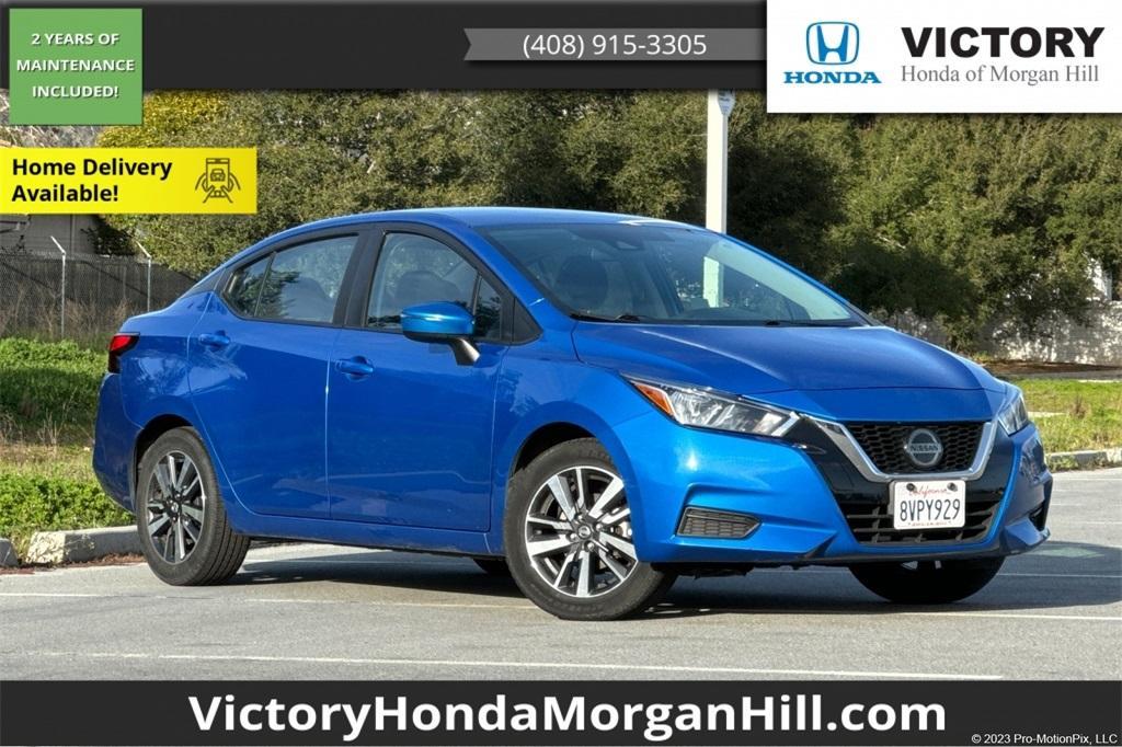 used 2021 Nissan Versa car, priced at $15,067