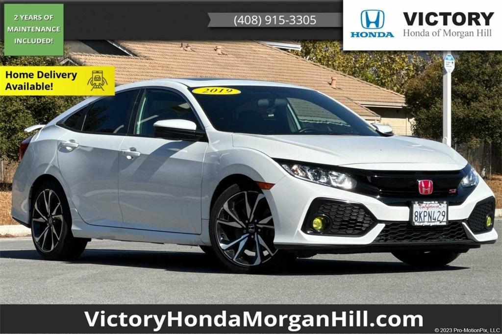 used 2019 Honda Civic Si car, priced at $23,184