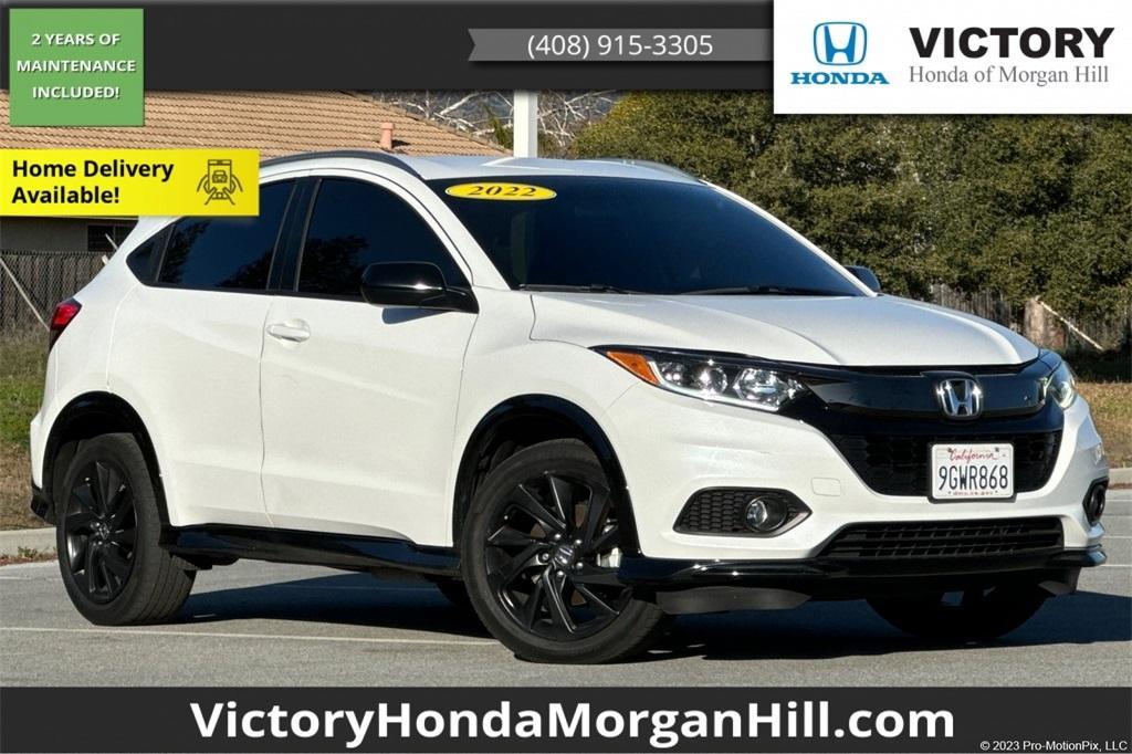 used 2022 Honda HR-V car, priced at $21,750