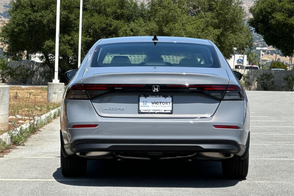 new 2025 Honda Accord car, priced at $32,210