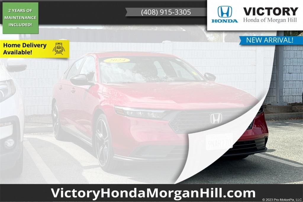 used 2024 Honda Accord Hybrid car, priced at $29,835