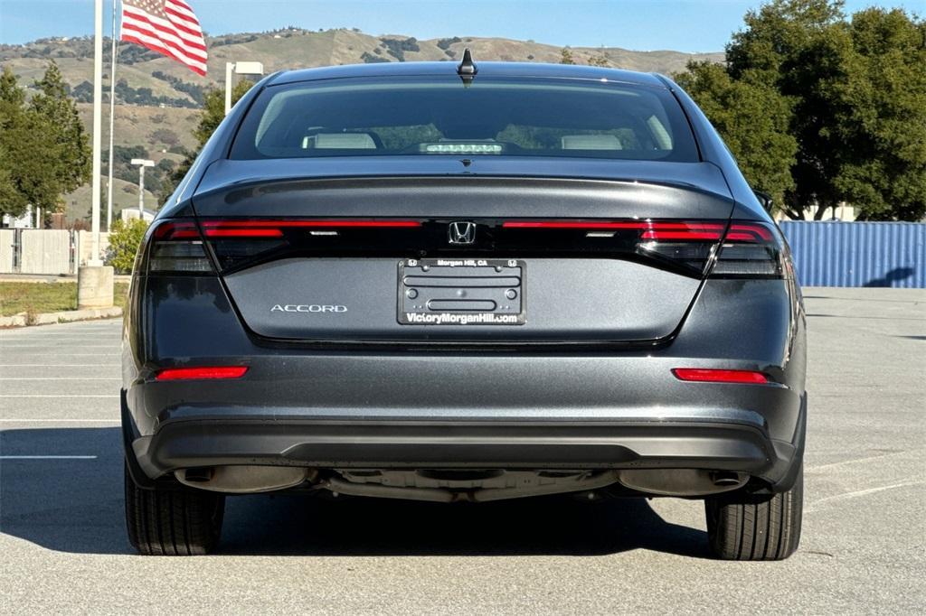new 2025 Honda Accord car, priced at $29,490