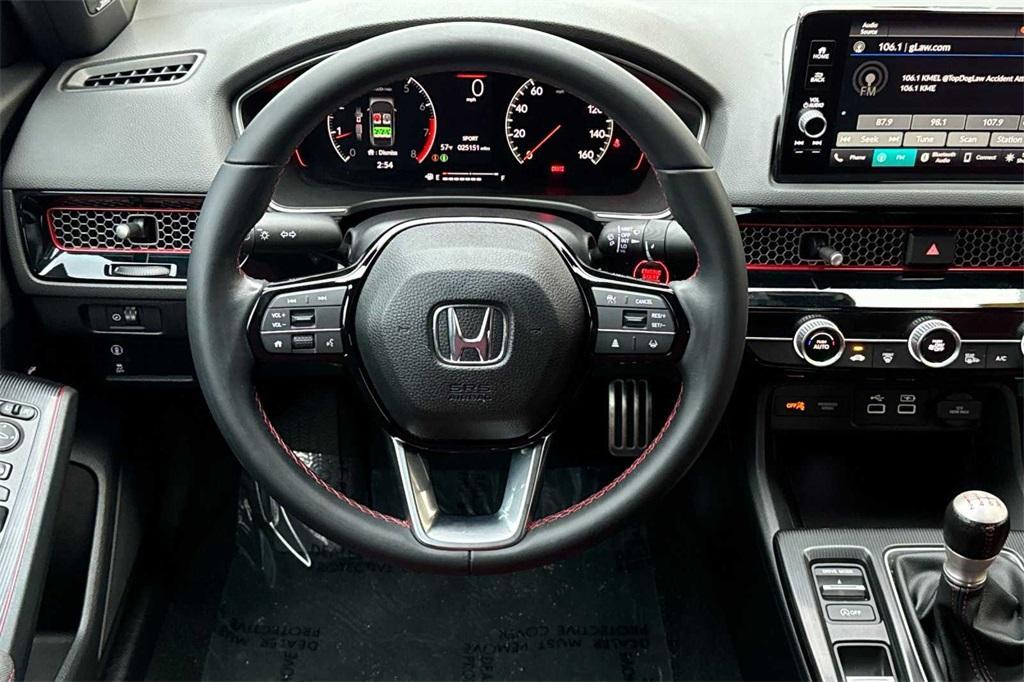 used 2022 Honda Civic Si car, priced at $28,618