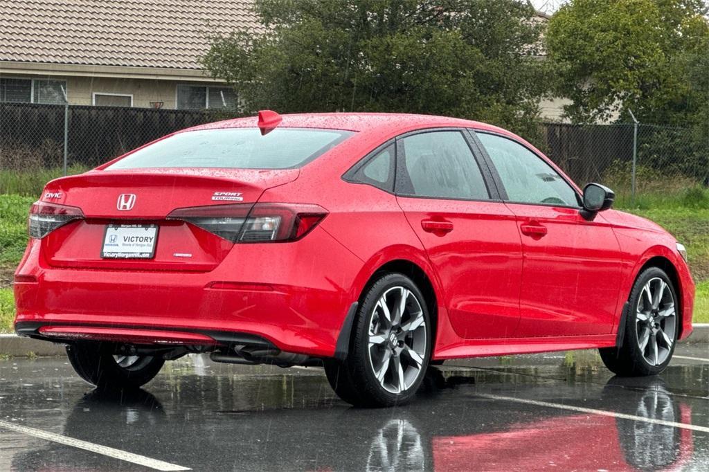 new 2025 Honda Civic Hybrid car, priced at $33,100