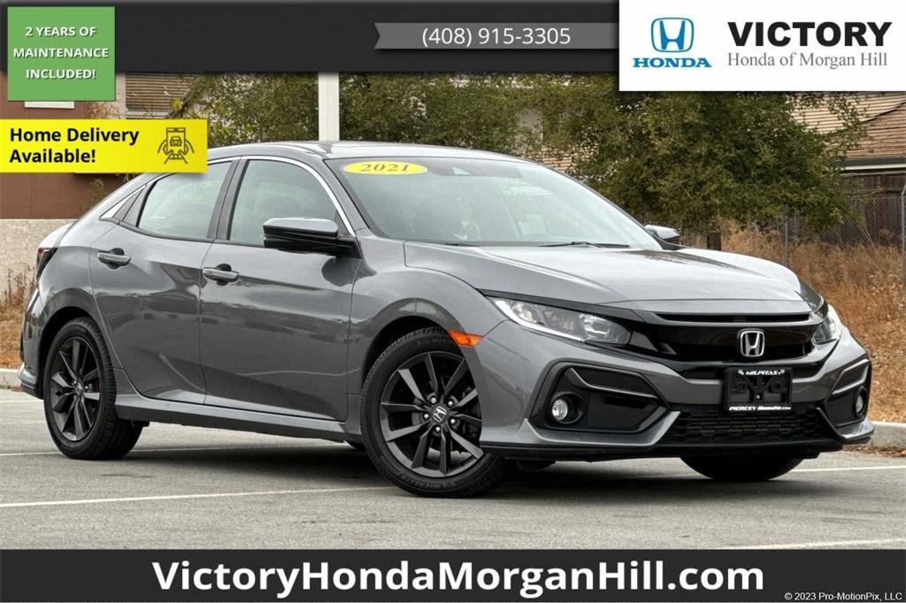 used 2021 Honda Civic car, priced at $23,194