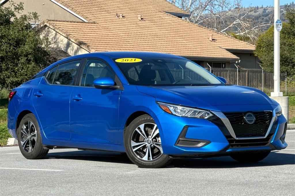 used 2021 Nissan Sentra car, priced at $15,987