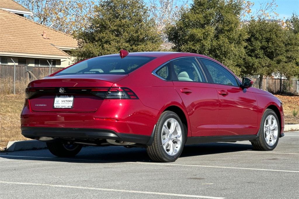 new 2025 Honda Accord car, priced at $29,900