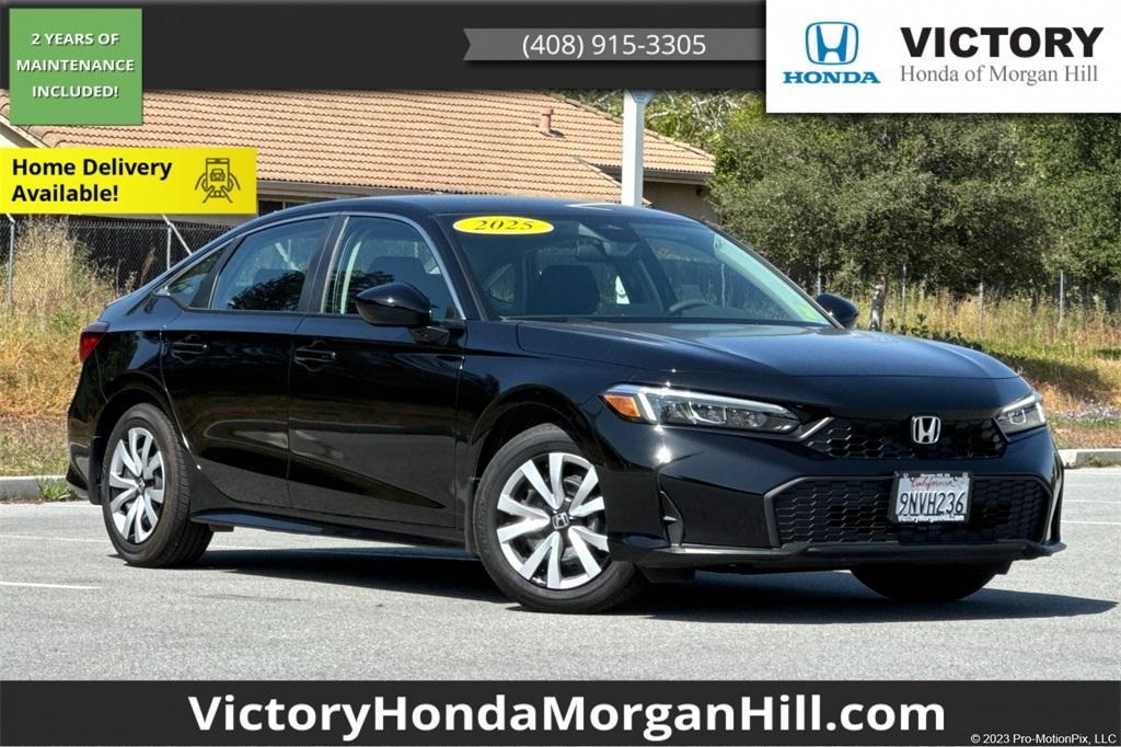 used 2025 Honda Civic car, priced at $25,998