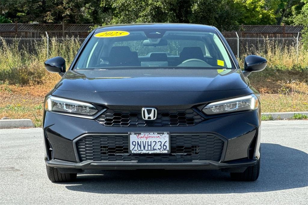 used 2025 Honda Civic car, priced at $25,998