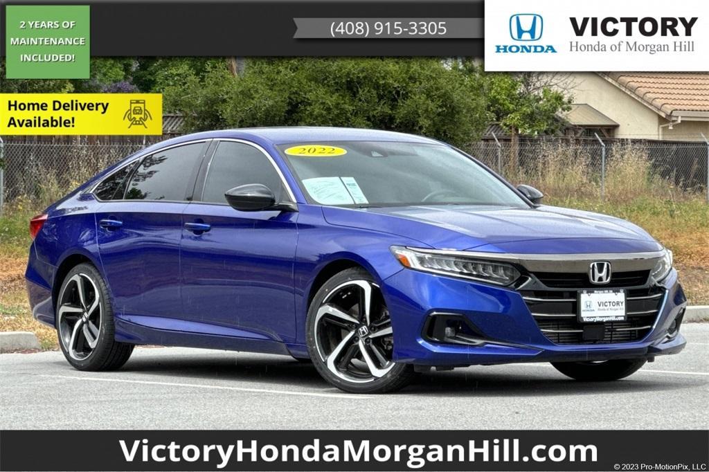 used 2022 Honda Accord car, priced at $29,462
