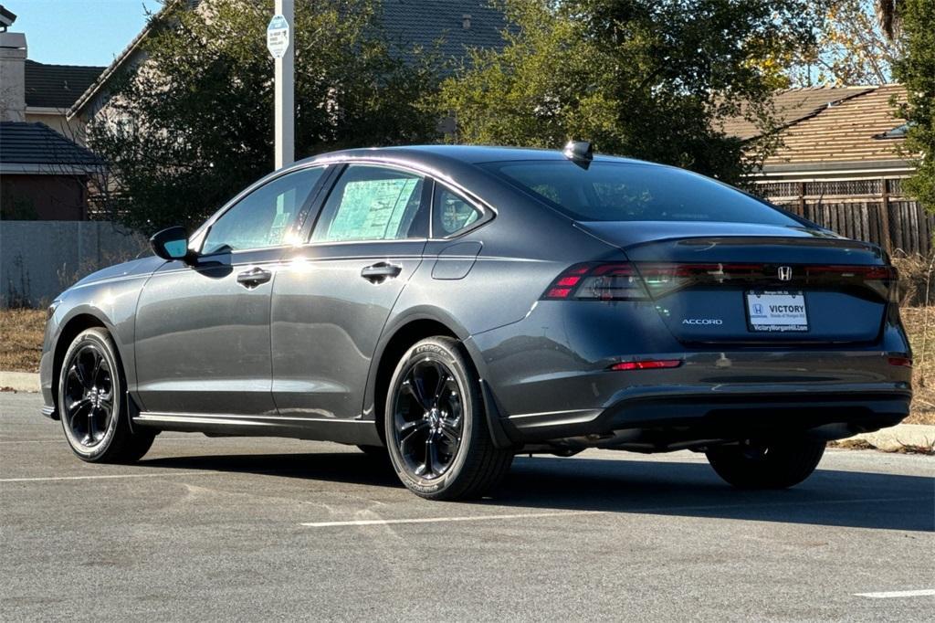 new 2025 Honda Accord car, priced at $31,755