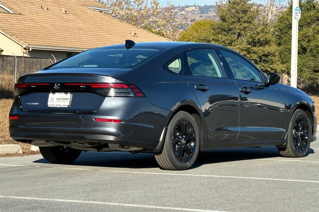 new 2025 Honda Accord car, priced at $31,755